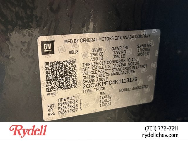 2019 Chevrolet Silverado 1500 LD LT