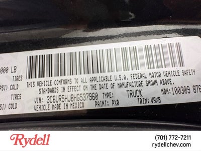 2017 RAM 2500 Tradesman