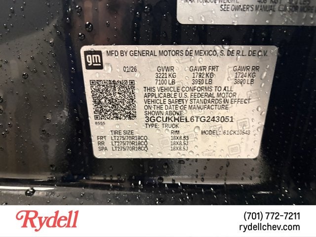 2026 Chevrolet Silverado 1500 ZR2