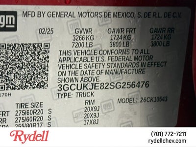 2025 Chevrolet Silverado 1500 High Country