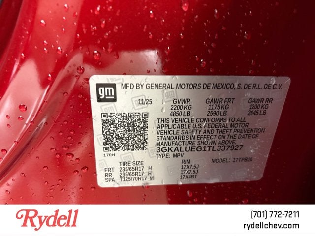 2026 GMC Terrain AWD Elevation