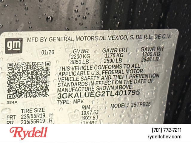 2026 GMC Terrain AWD Elevation