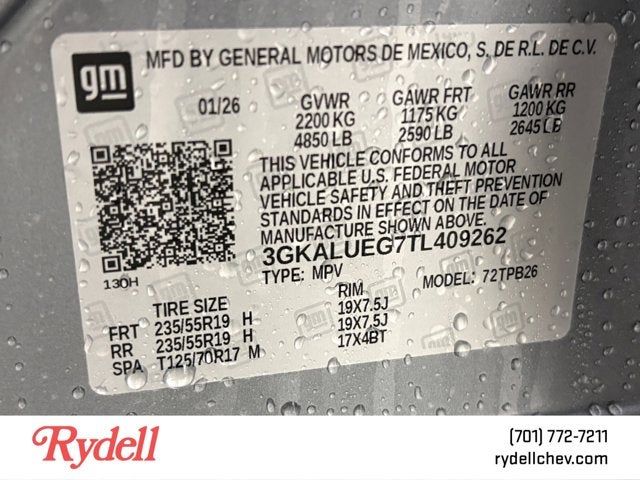 2026 GMC Terrain AWD Elevation