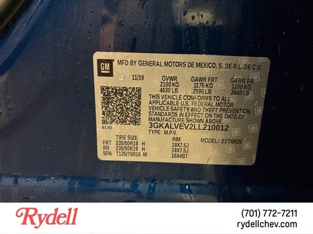 2020 GMC Terrain SLT