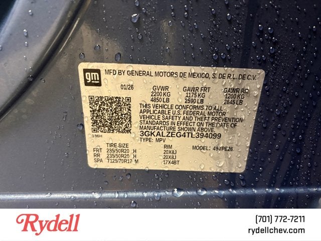 2026 GMC Terrain AWD Denali