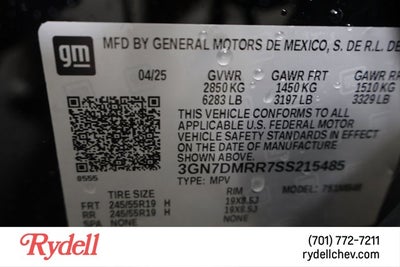 2025 Chevrolet Equinox EV LT1 w/PCY