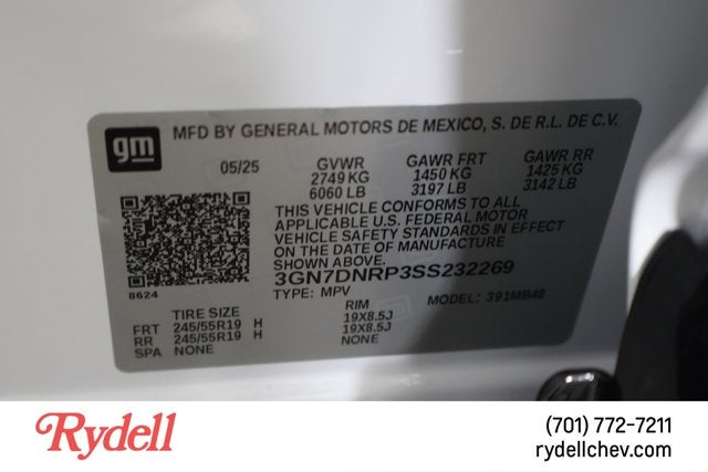 2025 Chevrolet Equinox EV LT2 w/PDE