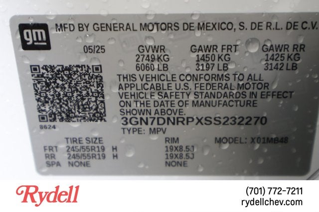 2025 Chevrolet Equinox EV LT2 w/PDE