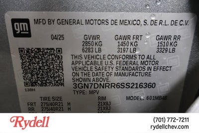 2025 Chevrolet Equinox EV LT2 w/PDE