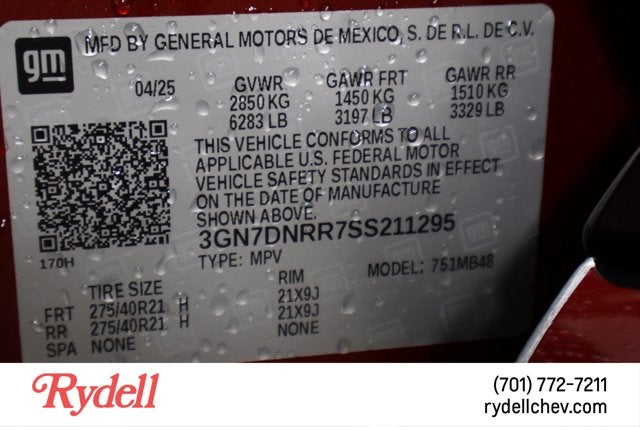 2025 Chevrolet Equinox EV LT2 w/PDE