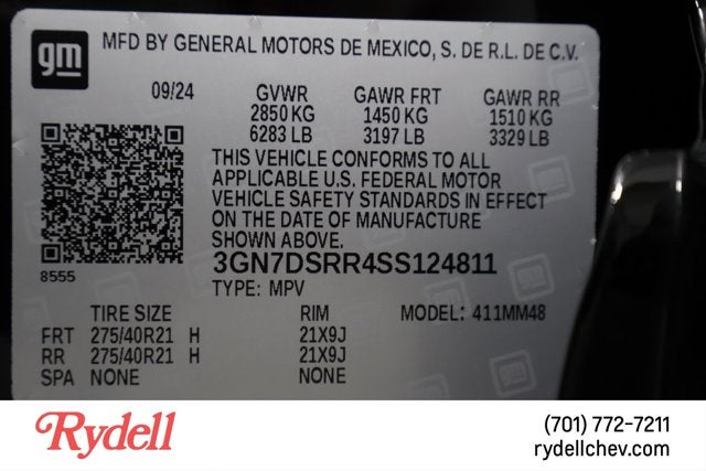 2025 Chevrolet Equinox EV RS