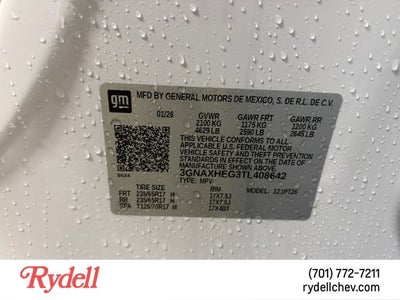 2026 Chevrolet Equinox FWD LT