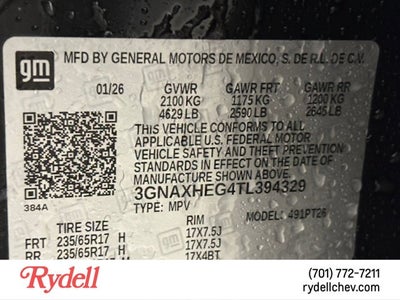 2026 Chevrolet Equinox FWD LT