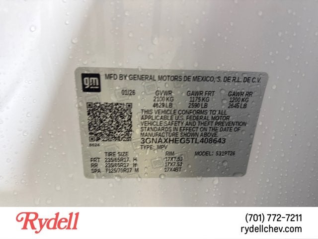 2026 Chevrolet Equinox FWD LT