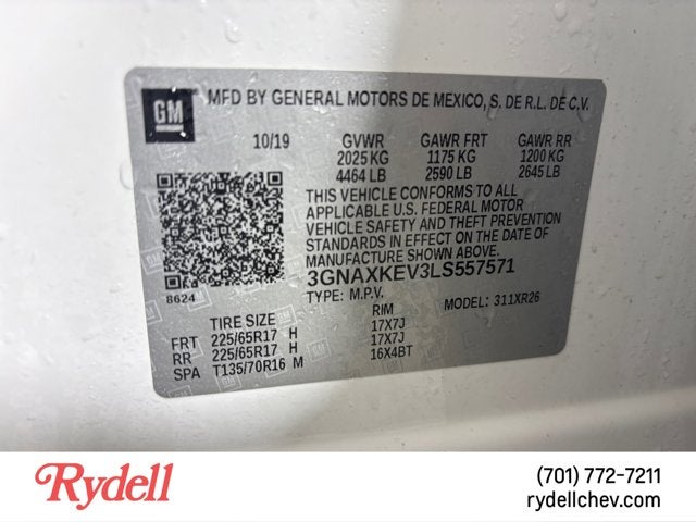 2020 Chevrolet Equinox LT