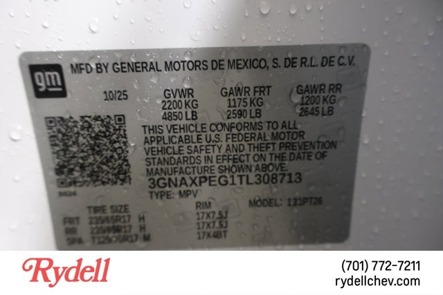 2026 Chevrolet Equinox AWD LT