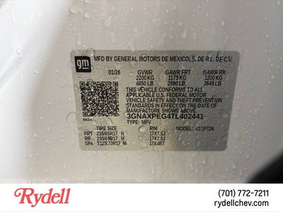 2026 Chevrolet Equinox AWD LT