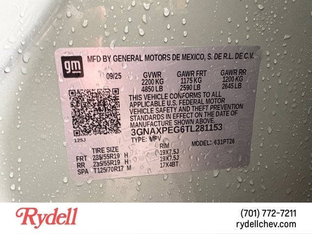 2026 Chevrolet Equinox AWD LT