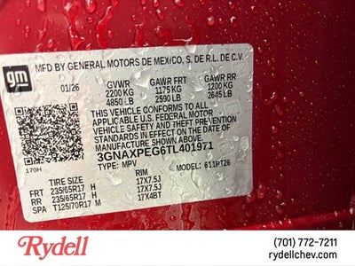 2026 Chevrolet Equinox AWD LT