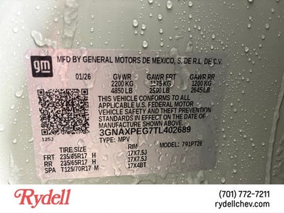 2026 Chevrolet Equinox AWD LT