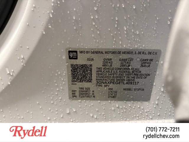 2026 Chevrolet Equinox AWD LT