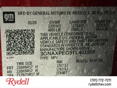 2026 Chevrolet Equinox AWD LT