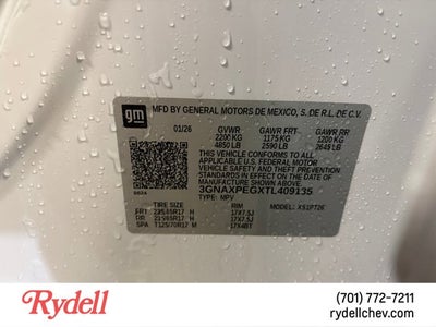 2026 Chevrolet Equinox AWD LT