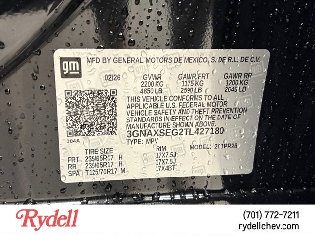 2026 Chevrolet Equinox AWD ACTIV