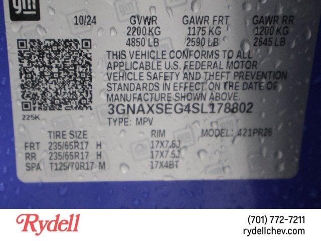 2025 Chevrolet Equinox AWD ACTIV