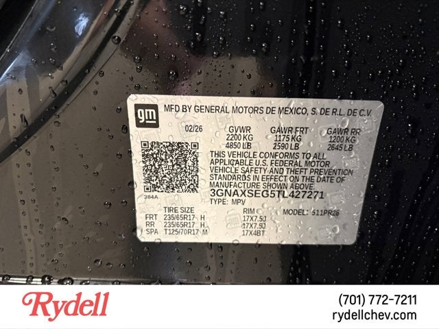 2026 Chevrolet Equinox AWD ACTIV