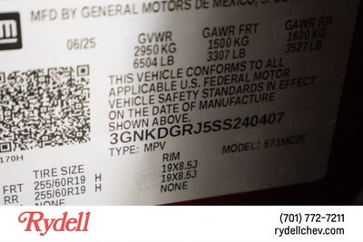 2025 Chevrolet Blazer EV AWD LT