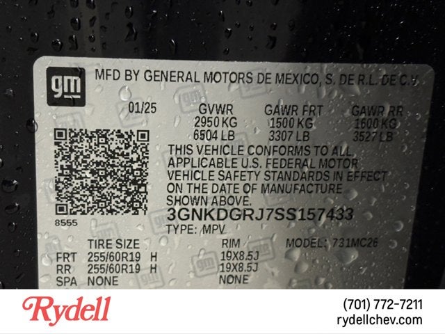 2025 Chevrolet Blazer EV AWD LT
