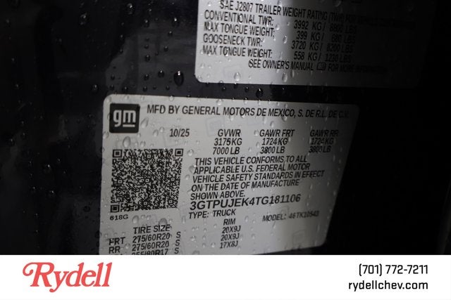 2026 GMC Sierra 1500 Elevation