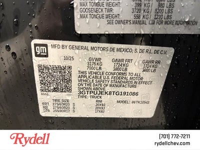 2026 GMC Sierra 1500 Elevation