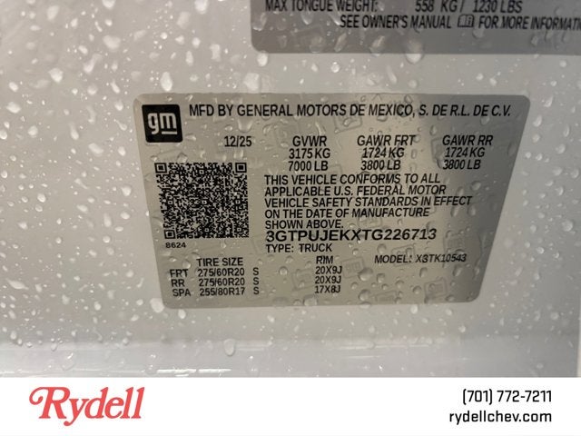 2026 GMC Sierra 1500 Elevation