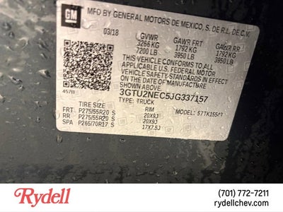 2018 GMC Sierra 1500 SLT