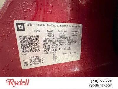 2018 GMC Sierra 1500 SLT
