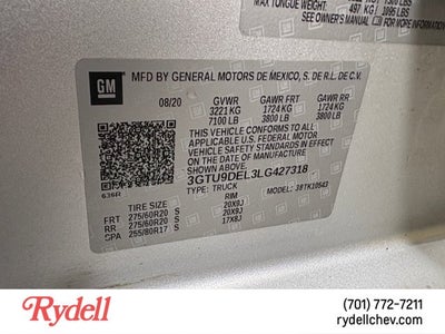 2020 GMC Sierra 1500 SLT