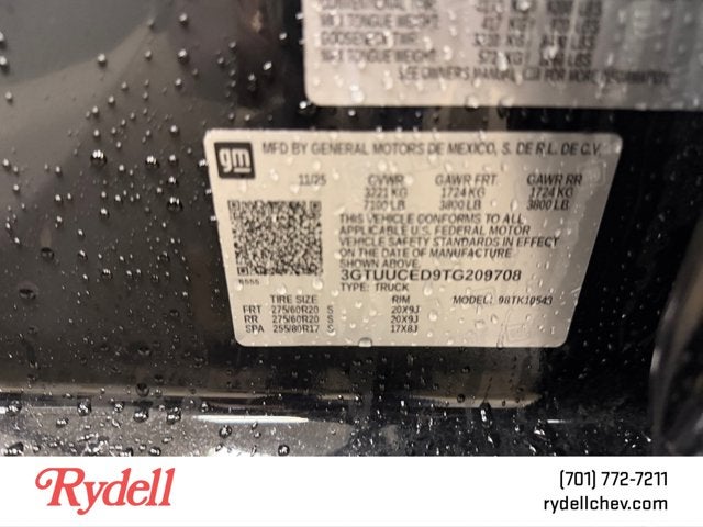 2026 GMC Sierra 1500 Elevation