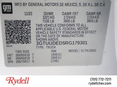 2024 GMC Sierra 1500 SLT