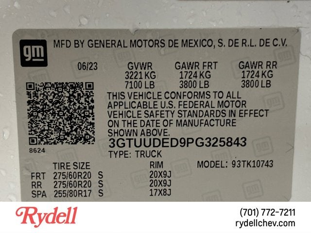 2023 GMC Sierra 1500 SLT