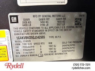 2016 Buick Enclave Leather