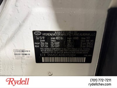 2020 Hyundai Santa Fe SE