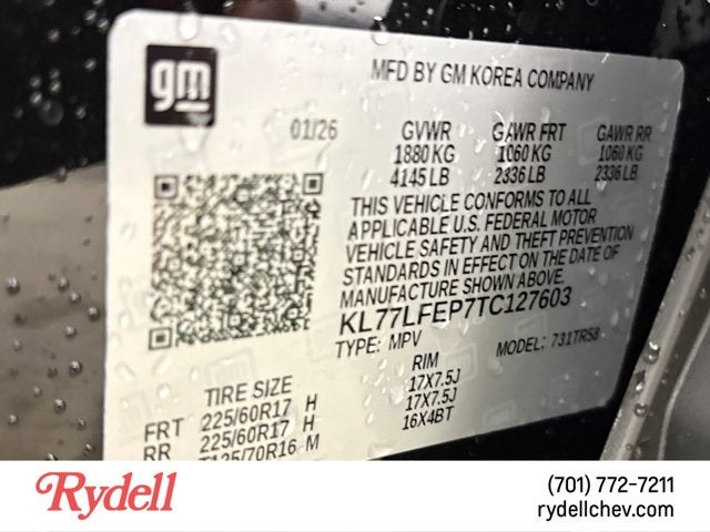 2026 Chevrolet Trax LS