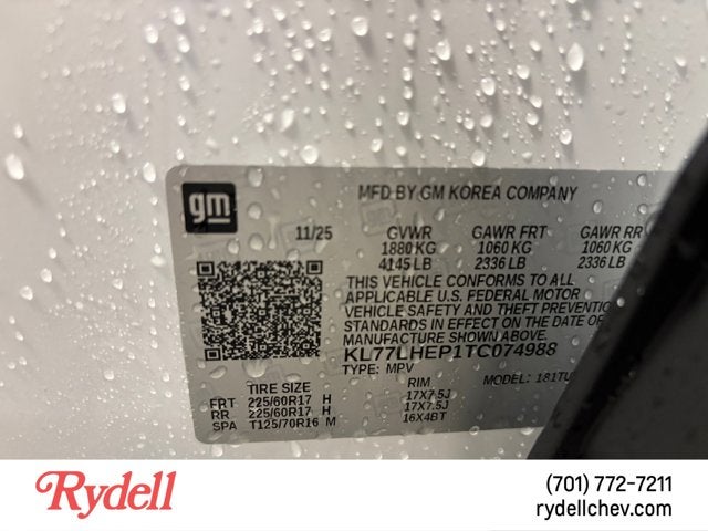 2026 Chevrolet Trax LT