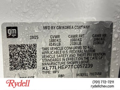 2026 Chevrolet Trax LT