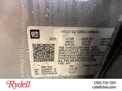 2026 Chevrolet Trax LT