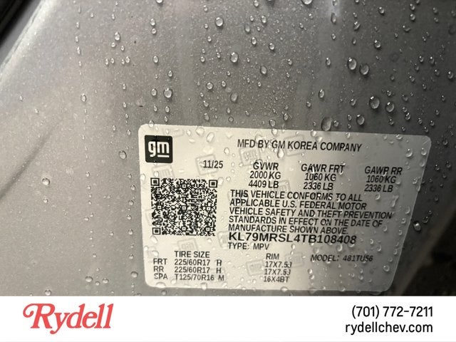 2026 Chevrolet Trailblazer LT