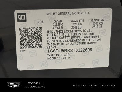 2026 Cadillac CT5 Sport