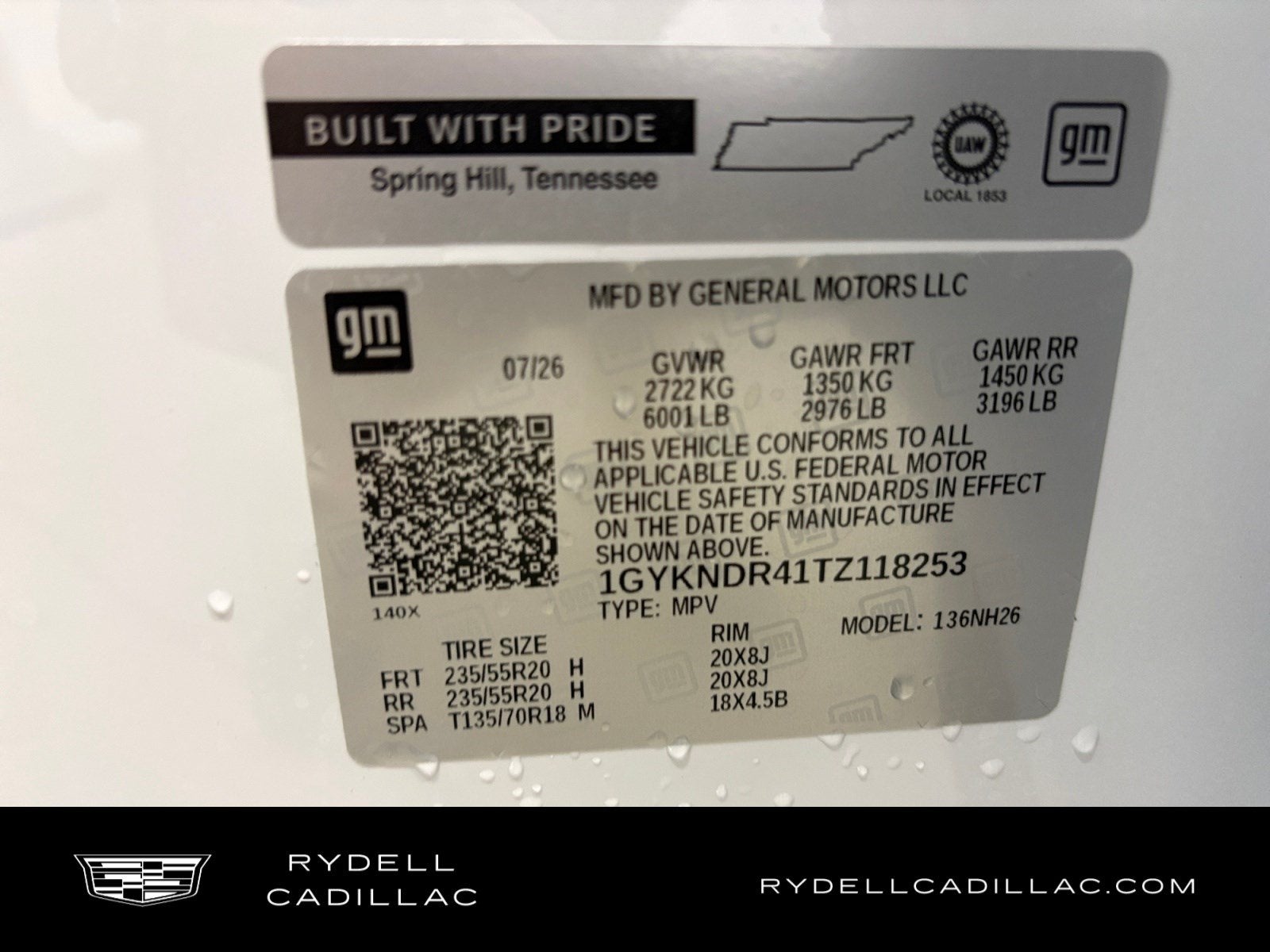 2026 Cadillac XT5 Premium Luxury